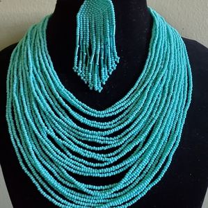 Handmade Mexican Necklace Set